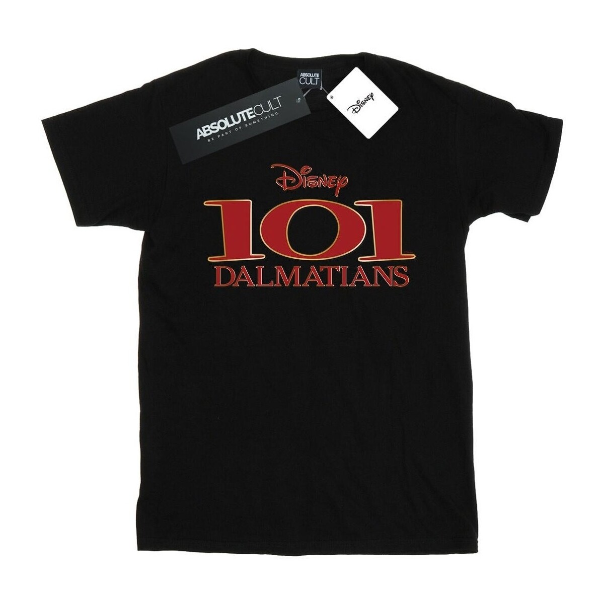 textil Hombre Camisetas manga larga Disney 101 Dalmatians Logo Negro