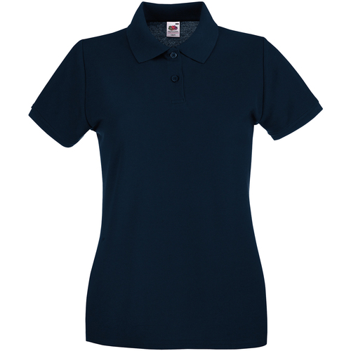 textil Mujer Tops y Camisetas Fruit Of The Loom Premium Azul