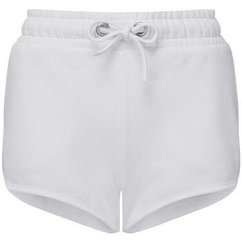 textil Mujer Shorts / Bermudas Tridri RW9213 Blanco