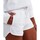 textil Mujer Shorts / Bermudas Tridri RW9213 Blanco