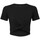 textil Mujer Camisetas manga larga Tridri RW9216 Negro