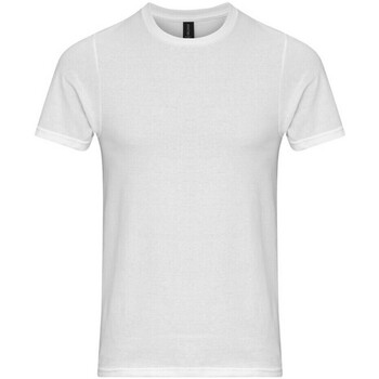 textil Hombre Camisetas manga larga Gildan RW9283 Blanco