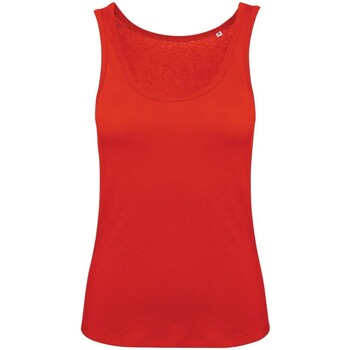 textil Mujer Camisetas sin mangas B&c Inspire Rojo