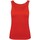 textil Mujer Camisetas sin mangas B&c Inspire Rojo