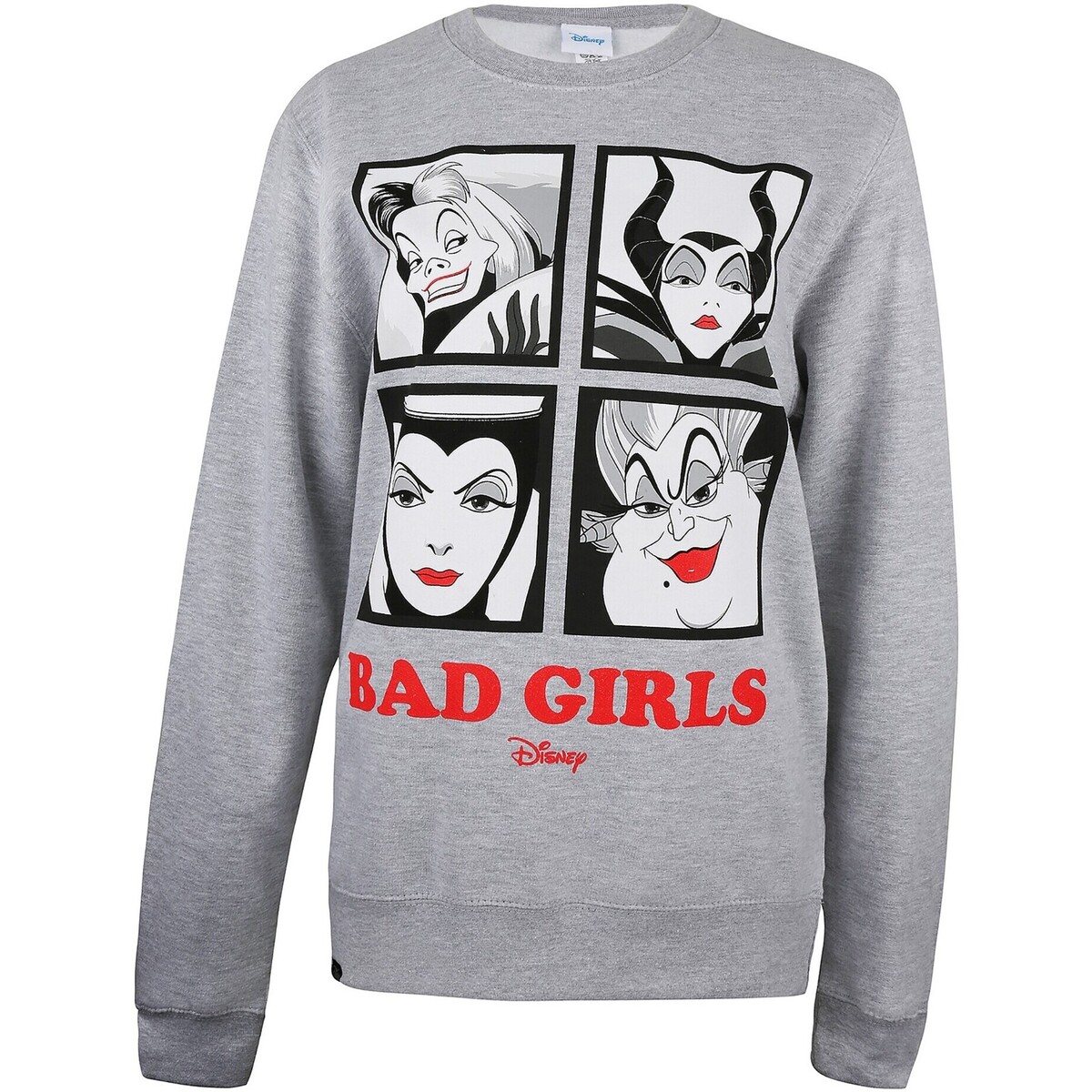 textil Mujer Sudaderas Disney Bad Girls Gris