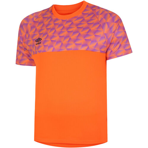 textil Hombre Camisetas manga larga Umbro Flux Naranja