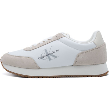 Ck Jeans Retro Runner Low Lac Blanco