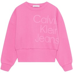 textil Niña Sudaderas Calvin Klein Jeans IG0IG02300 Rosa