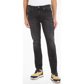 textil Hombre Pantalones Tommy Jeans DM0DM18145 - Hombres Negro