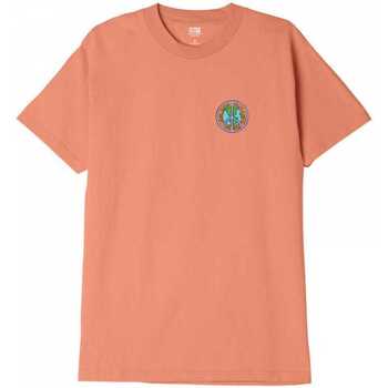 textil Hombre Tops y Camisetas Obey peace & unit Amarillo