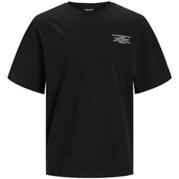 textil Hombre Tops y Camisetas Jack & Jones 12250651 RILEY-BLACK Negro
