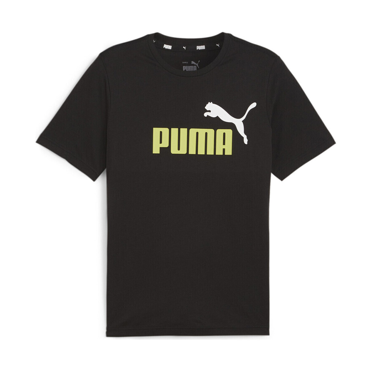 textil Hombre Polos manga corta Puma ESS+ 2 Col Logo Tee Negro