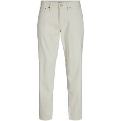 textil Hombre Pantalones Jack & Jones 12252087 CHRIS-ECRU Blanco