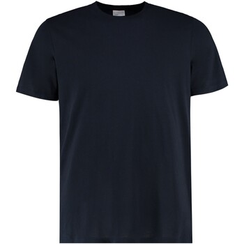 textil Hombre Camisetas manga larga Kustom Kit KK507 Azul