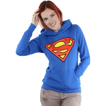 textil Mujer Sudaderas Dc Comics Superman Logo Azul