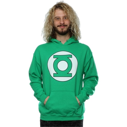 textil Hombre Sudaderas Dc Comics Green Lantern Logo Verde