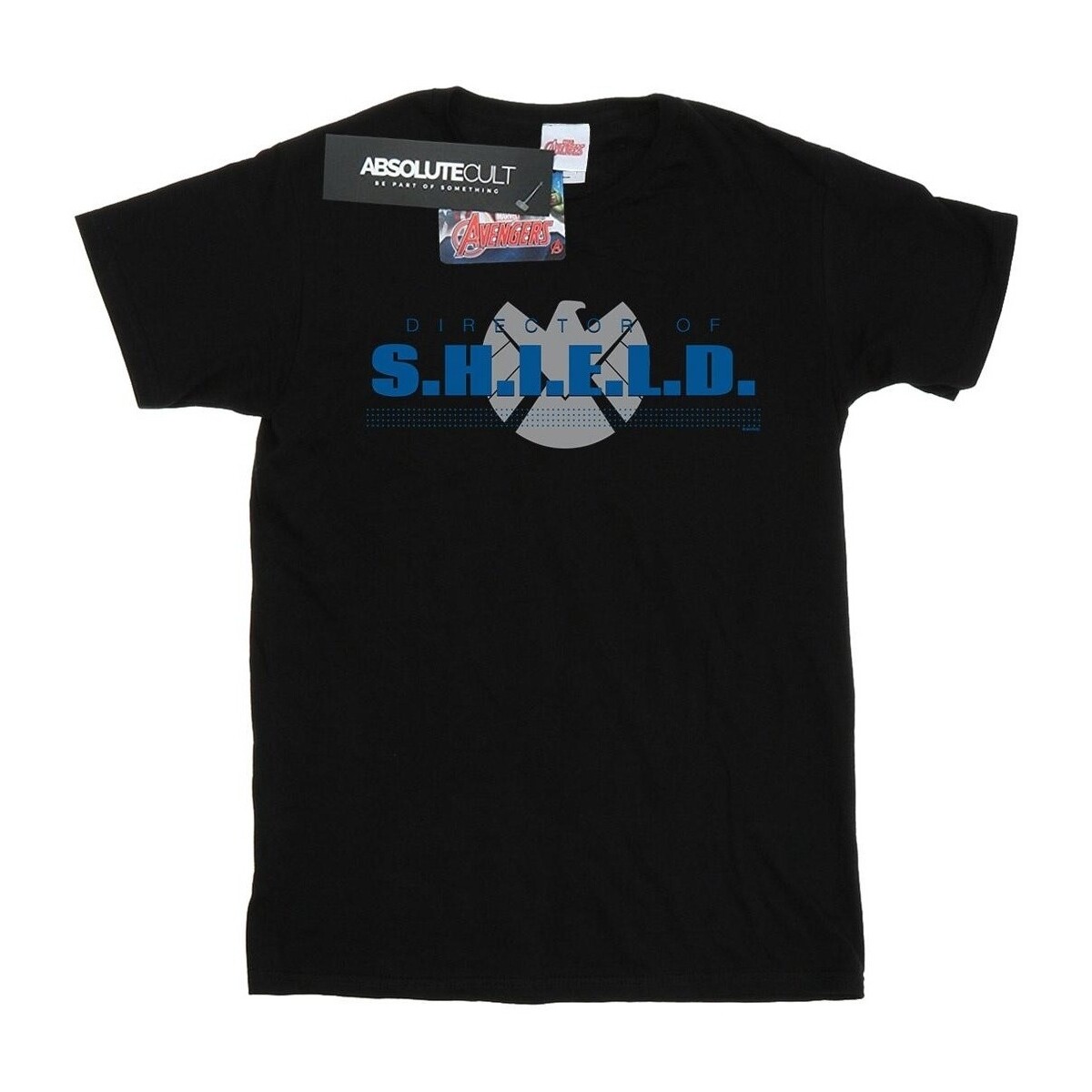textil Niña Camisetas manga larga Marvel Agents of S.H.I.E.L.D. Director Of S.H.I.E.L.D. Negro