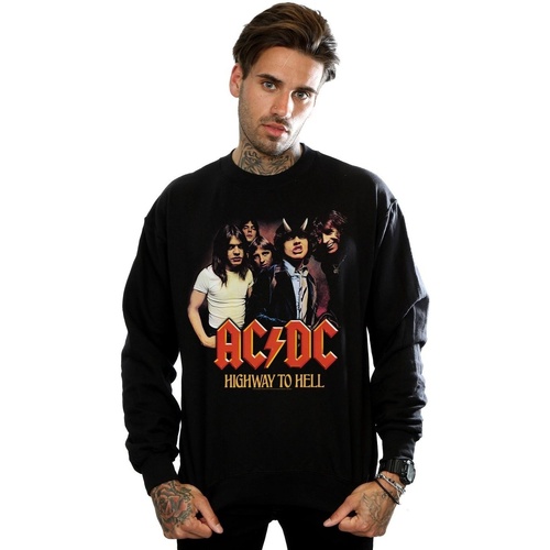 textil Hombre Sudaderas Acdc Highway To Hell Group Negro