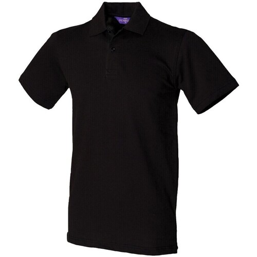textil Tops y Camisetas Henbury H305 Negro