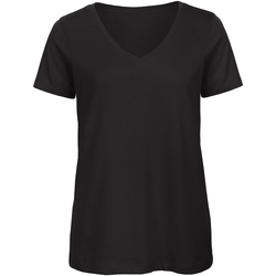 textil Mujer Camisetas manga larga B&c Inspire Negro