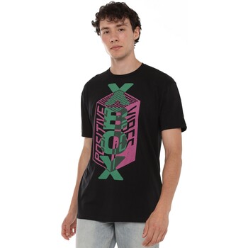 textil Hombre Camisetas manga larga Xbox Positive Vibes Negro