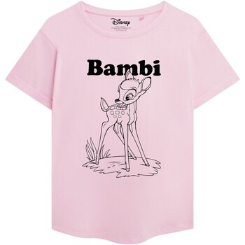 textil Mujer Camisetas manga larga Bambi Colour Me In Rojo