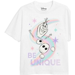 textil Niña Camisetas manga larga Disney TV2714 Blanco