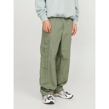 textil Hombre Pantalones Jack & Jones 12249002 BILL TYLER CARGO-OIL GREEN Verde