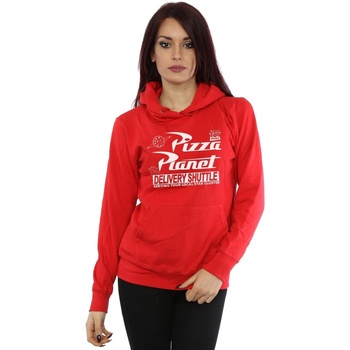 textil Mujer Sudaderas Disney Toy Story Pizza Planet Logo Rojo