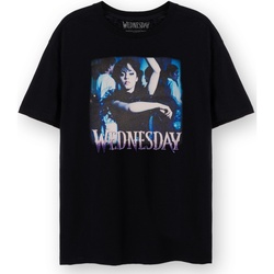 textil Mujer Camisetas manga larga Wednesday NS7591 Negro