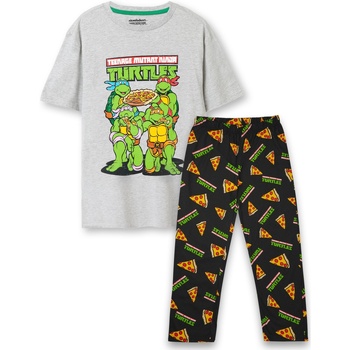 textil Hombre Pijama Teenage Mutant Ninja Turtles NS7607 Negro