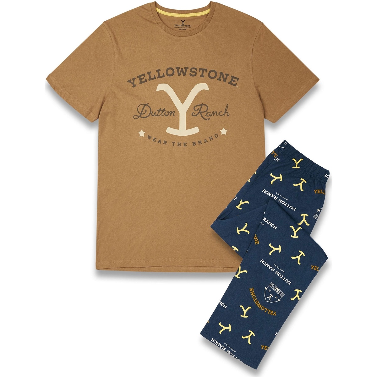 textil Hombre Pijama Yellowstone NS7617 Azul