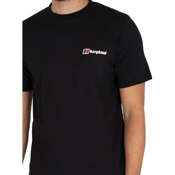 Berghaus Camiseta Orgánica Con Logo Clásico Negro