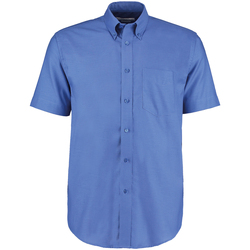 textil Hombre Camisas manga corta Kustom Kit Workwear Azul