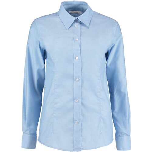 textil Mujer Camisas Kustom Kit Oxford Azul