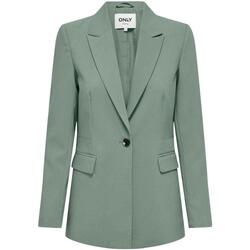 textil Mujer Abrigos Only ONLRAVEN LIFE L/S FITTED BLAZER Verde