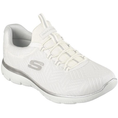 Zapatos Mujer Deportivas Moda Skechers 150119 Blanco