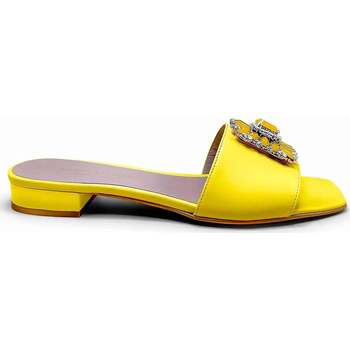 Zapatos Mujer Sandalias Federica Lancioni mujer sandalias Nappa Giallo Amarillo