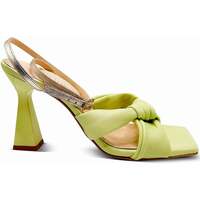 Zapatos Mujer Sandalias de deporte Federica Lancioni mujer sandalias Nappa acid/plat Verde