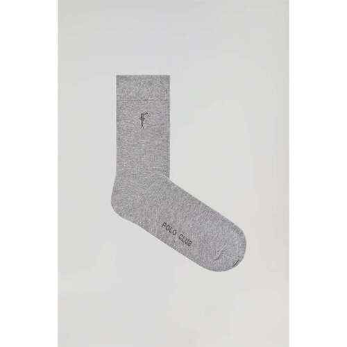 Ropa interior Hombre Calcetines Polo Club PACK - 2 RIGBY GO SOCKS GRAY Gris