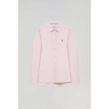 textil Mujer Camisas Polo Club RIGBY GO W SHIRT STRIPES OXFORD Rosa