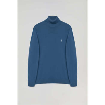 textil Hombre Jerséis Polo Club Jersey Azul Denim 41336 Azul