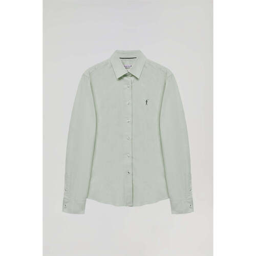 textil Mujer Camisas Polo Club RIGBY GO W SHIRT SLIM OXFORD Verde