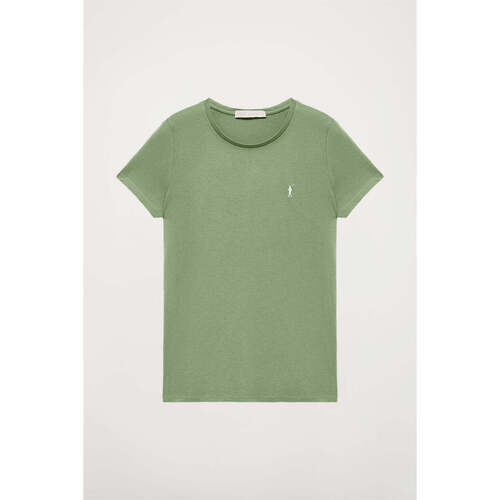 textil Mujer Camisetas manga corta Polo Club RIGBY GO W TSHIRT B Verde