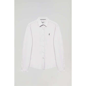 textil Mujer Camisas Polo Club RIGBY GO W SHIRT SLIM OXFORD Blanco