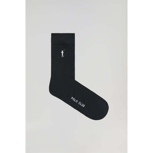 Ropa interior Hombre Calcetines Polo Club PACK - 2 RIGBY GO SOCKS BLACK Negro