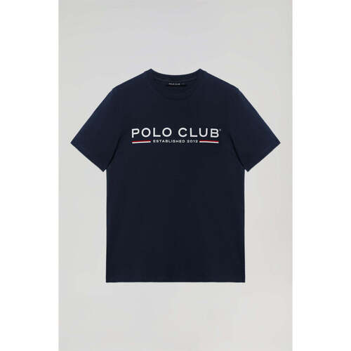 textil Hombre Camisetas manga corta Polo Club NEW ICONIC TITLE B Azul