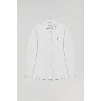 textil Mujer Camisas Polo Club RIGBY GO W SHIRT REG OXFORD Blanco