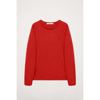 textil Mujer Camisetas manga larga Polo Club RIGBY GO W TSHIRT ML B Rojo
