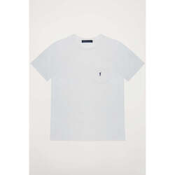 textil Hombre Camisetas manga corta Polo Club RIGBY GO POCKET TSHIRT T Blanco